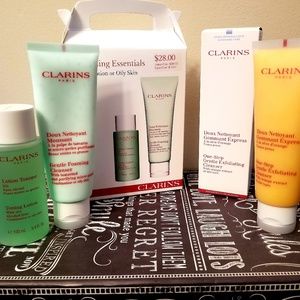 Clarins skin care